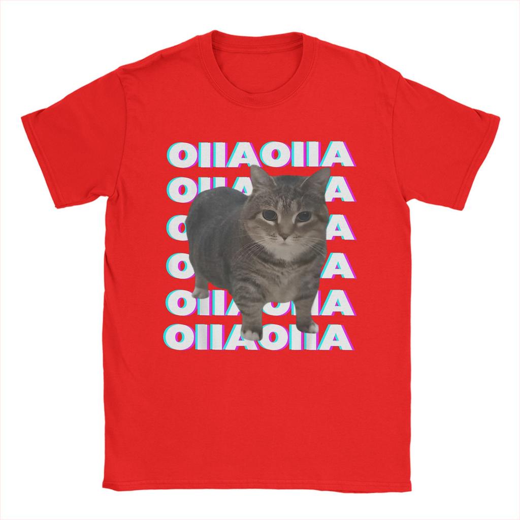 OIIA OIIA Spinning Cat Meme Glitch Disco мужская футболка забавные модные футболки с коротким рукавом и круглым воротником футболка хлопковая подарочная одежда
