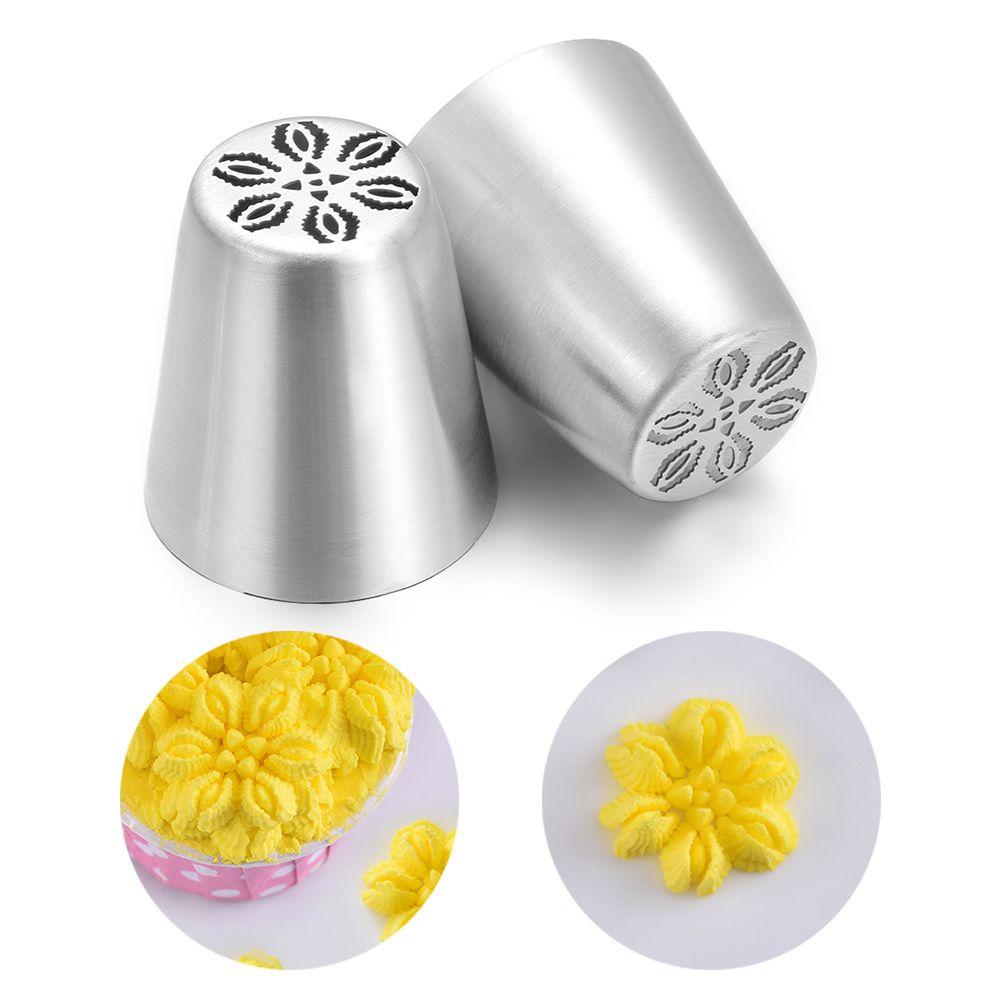 Fondant Cake Decorating Cupcake Icing Piping Nozzles Flower Nozzle Baking Mold Ice Cream Tool