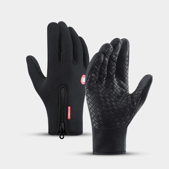 Практичные спортивные перчатки с полным пальцем, противоскользящие осенне-зимние