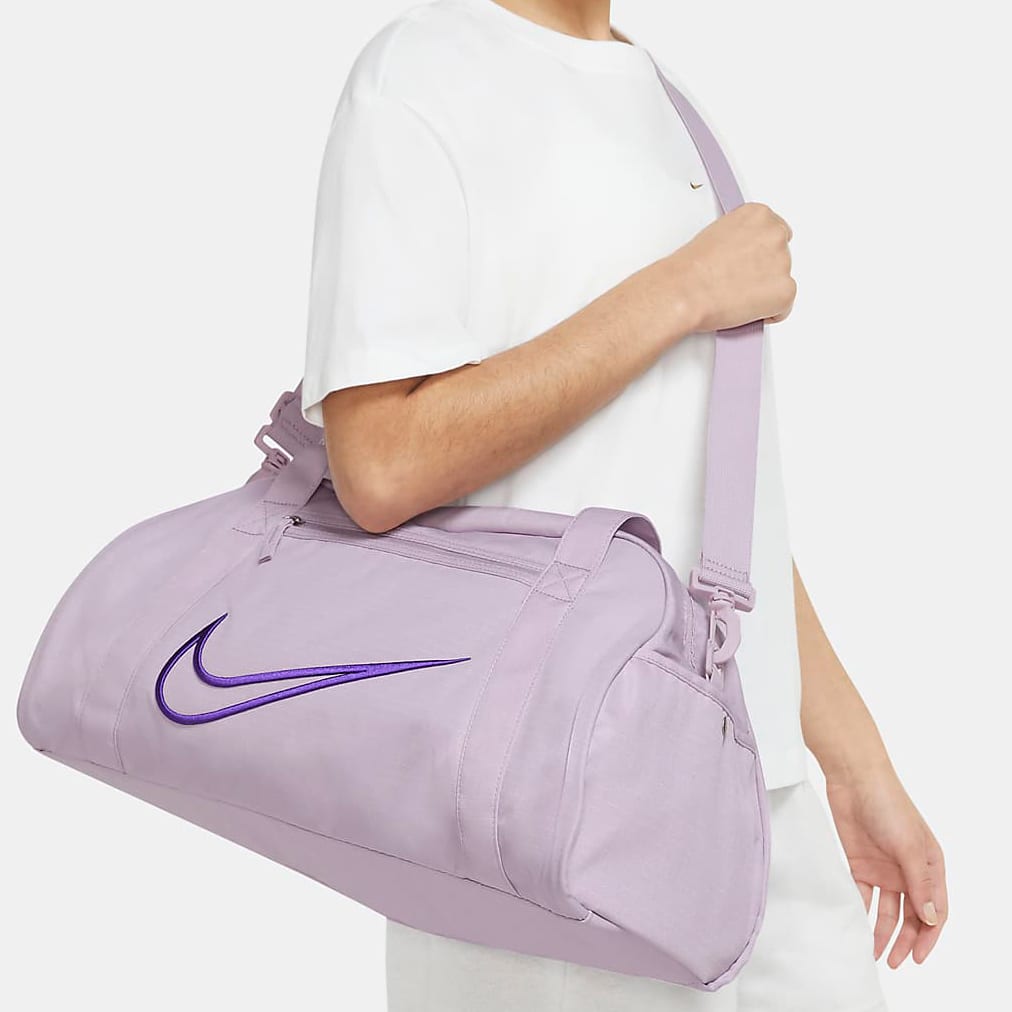 Nike Тканевая дорожная сумка Сумка для спортзала Унисекс Ледяной Светло-Фиолетовый/Дикая Ягода/Светло-Таровый Фиолетовый DA1746-576