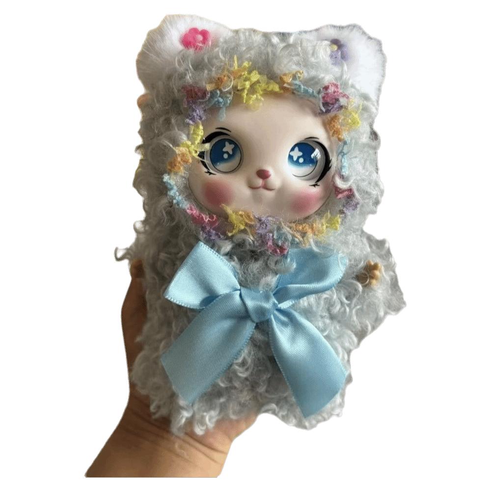 Hanging Ornaments Plush Doll Pendant Fluffy Bag Charm Creative Bear Keychain Gifts