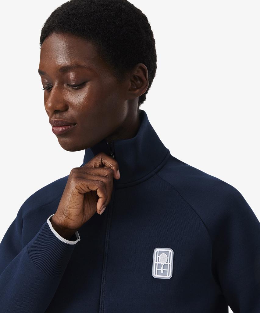 LACOSTE Women'S Tennis Heritage Sweat Zip-Up Sf0228-56G 166