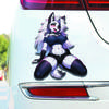 DS32 # 12.5x15cm Cute Fox Car Sticker Decal - Scratch Resistant Vinyl Decal for Car, Motorcycle, Laptop - Easy To Apply and Remove