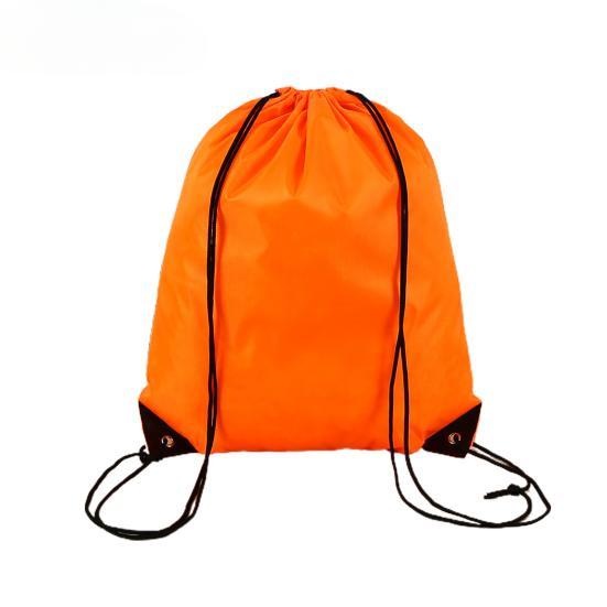 Folding Double-shoulder Braided Drawstring Backpack Bag