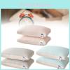 Texture Oval Shaped Ice Silk Pillow Core With Neck Guard Bedroom Bedding Tool