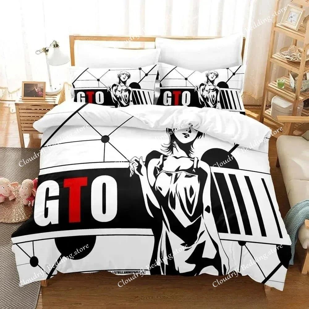 Отличный учитель Оницука GTO Комплект постельного белья Односпальный Полуторный Двуспальный Queen King Размер Взрослый Ребенок Спальня 3D Печать Комплекты пододеяльников