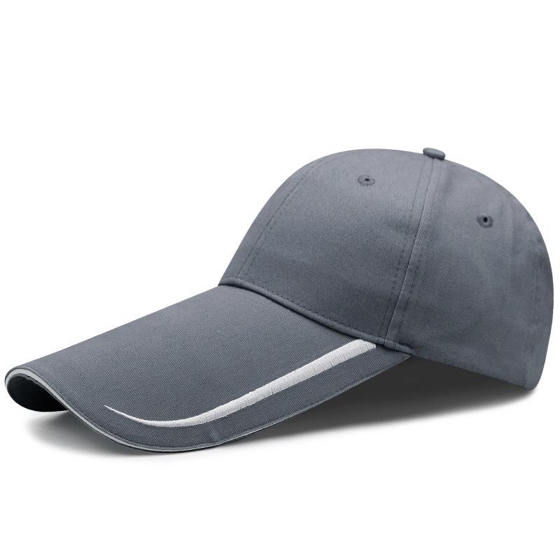 Men's Large Brim Baseball Cap for Spring/Summer Outdoor Sun Protection - Extended Size Duckbill Hat