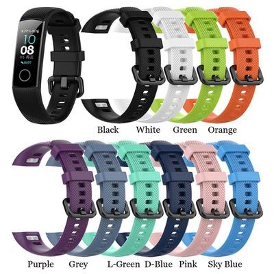 Ремешок для Honor Band 5 4, спортивные браслеты, красочный силиконовый сменный браслет для Honor Band 5, умные аксессуары