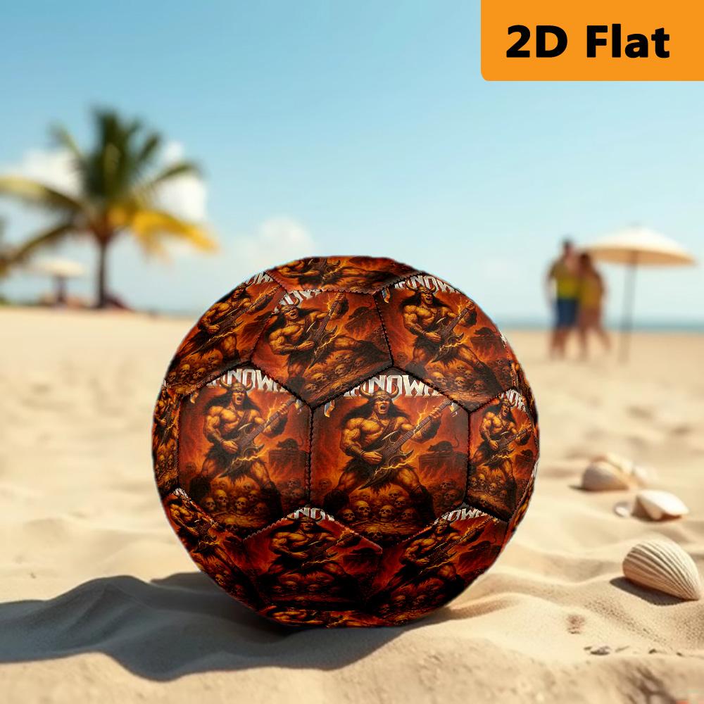 Manowar: World Brotherhood Metal Soccer Ball Suitable for both training and competition Wear-resistant and slip-resistant Very elastic