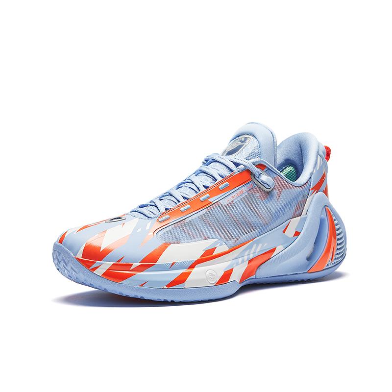 Anta Баскетбольные кроссовки GH4 Hayward 4-го поколения с технологией Nitrogen, нескользящие, износостойкие, с низким верхом, мужские, Gulf-Coating 912341103-6