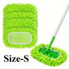 Утолщенная резинка, плоская швабра, коралловый флис/микрофибра/синель, сменная вращающаяся швабра, чистящая подушечка для ванной комнаты