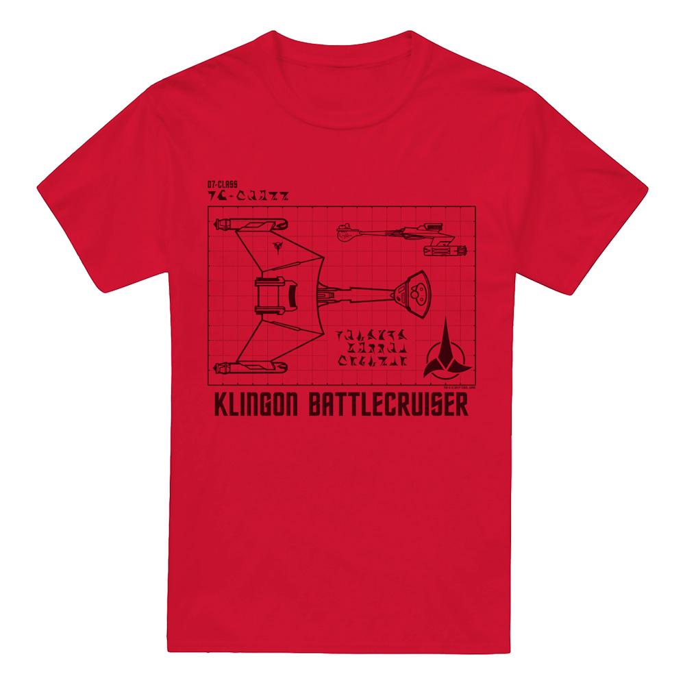 Star Trek Mens D7 Diagram T-Shirt
