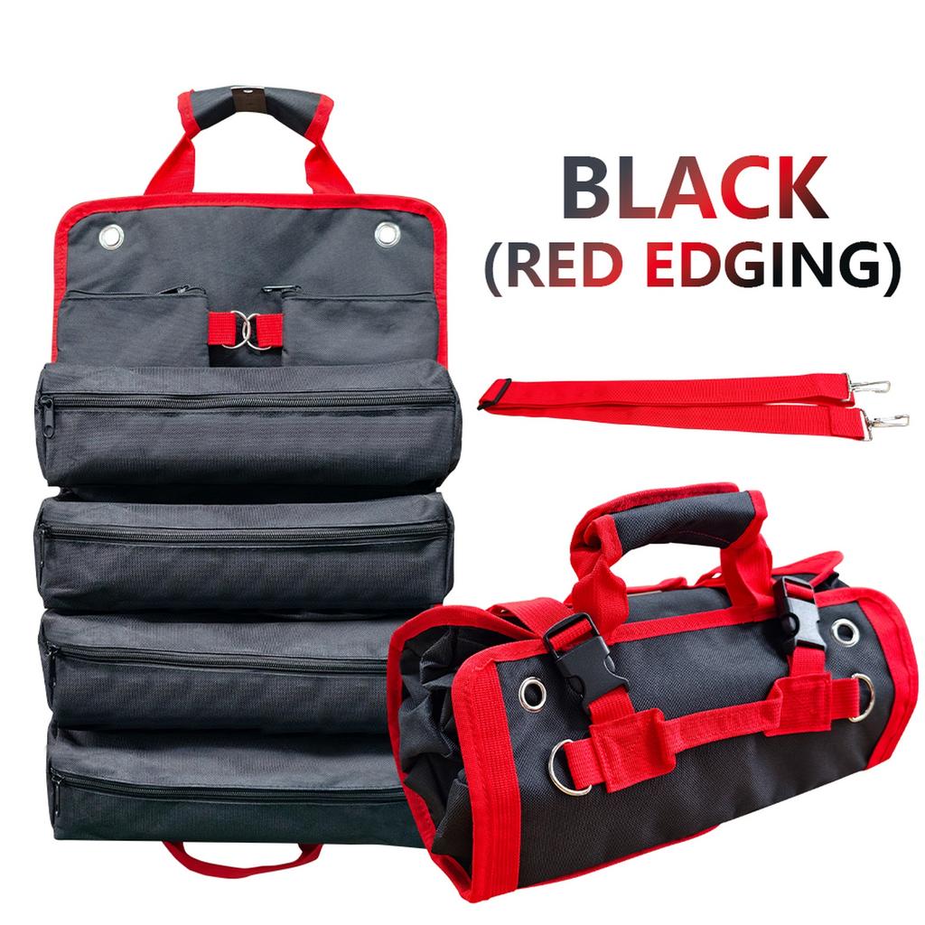Multi-Purpose Tool Bag High Quality Multi Pocket Hardware Tools Pouch Roll UP Portable Small Tools Organizer Bag