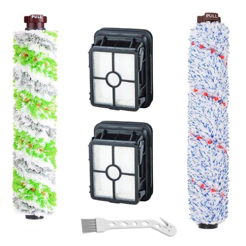 For Bissell Crosswave Vacuum Cleaner Accessories Roller Brushes Filters Kit AVE