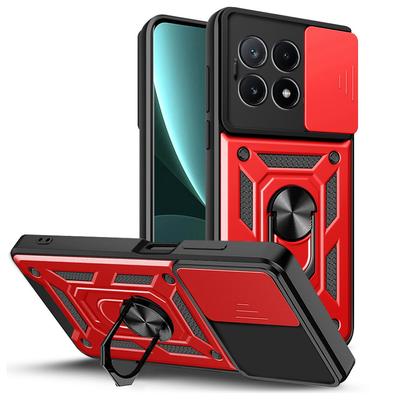 Защитный чехол для камеры POCO X6 Pro M6 Pro F5 Pro X5 Pro M5 X4 Pro X4 GT M4 Pro F3 X3 NFC POCO C65 Armor Hybrid Ring Back Cover