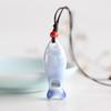 Chinese Style Porcelain Necklace Delicate Boho Ethnic Necklace Gifts Personalized Whistle  Friend