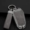 Подходит для Peugeot GT-GTline 308 3008 2008 4008 5008 Чехол для ключа нового автомобиля Металлический Кожаный чехол для ключа автомобиля высокого класса Автоаксессуары