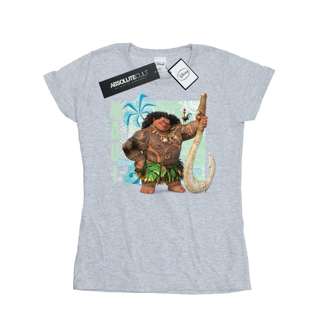 Disney Womens/Ladies Moana Maui Cotton T-Shirt