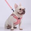 Soft Mesh Dog Harness and Leash Set for Small Medium Dogs, Adjustable Reflective Puppy Vest Comfortable Walking Harness