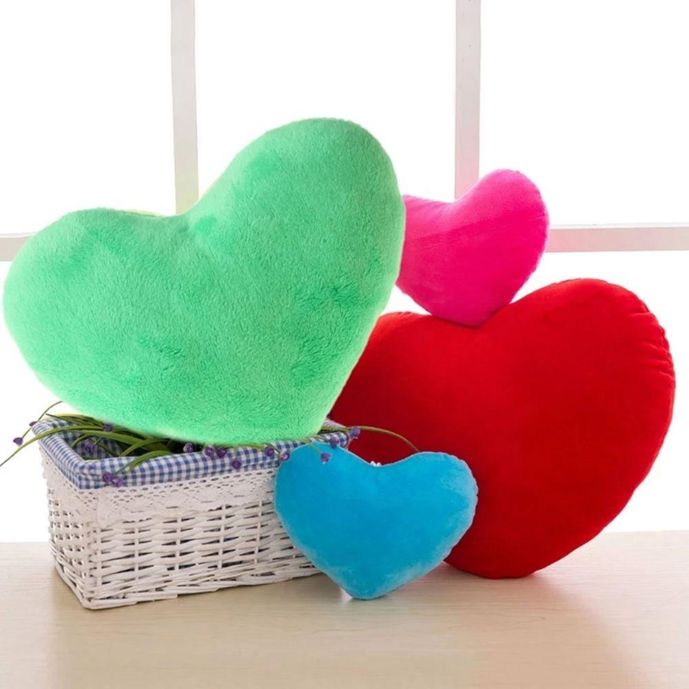 Goods Heart-shaped Colorful Comfortable Material Is Soft Throw Pillow Plush Toy Pillow Cushion