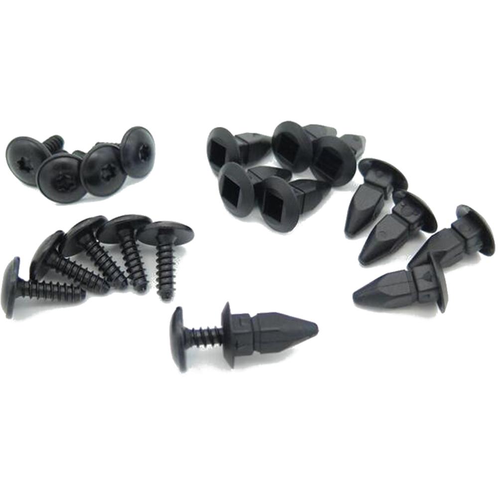 10 Компл. N90821401 N90775001 Винты и пистоны брызговика подкрылка для VW