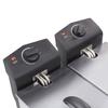 Friteuse double tristar fr-6937 - contenance 2 x 3l - thermostat double - zone froide
