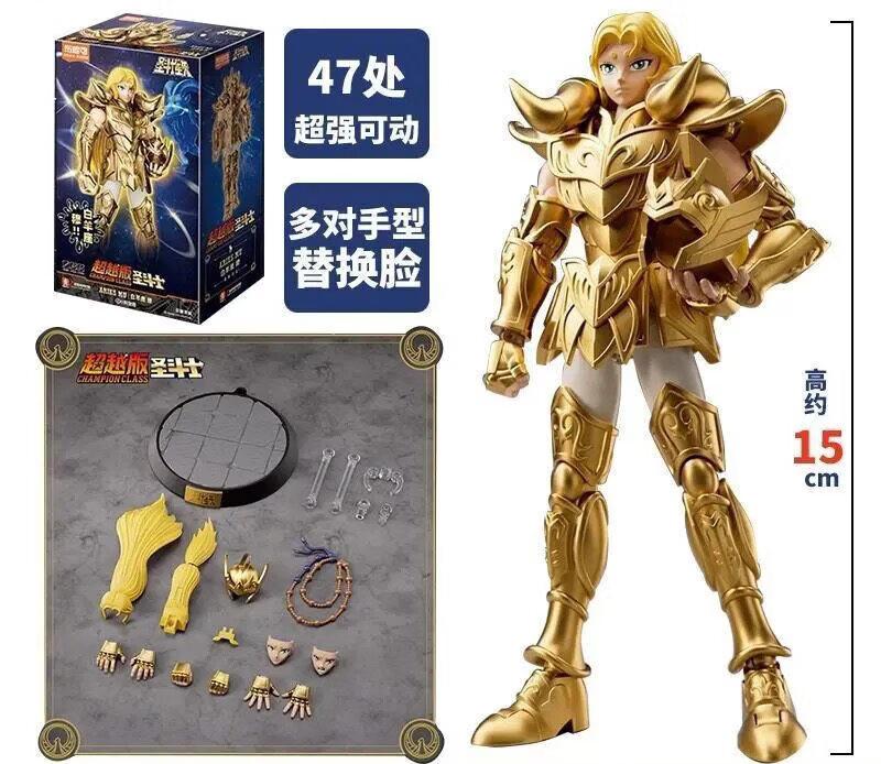 BLOKEES Оригинальная Saint Seiya КОЗЕРОГ ШУРА ДРАКОН ШИРЮ РАК ДЕЗМАСК КЛАСС ЧЕМПИОНА Фигурка Аниме Подарок для Детей