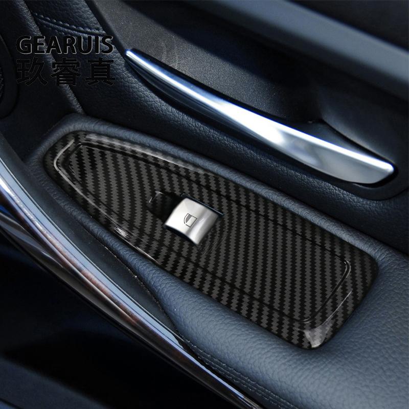 Для BMW 3 4 серии F30 F31 F34 F35 F32 F33 2013-кнопка подъема оконного стекла автомобиля защитная крышка панели салона авто