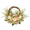Rose Sakura Wreath Indoor Natural Vine Wreath for Window Outdoor Wedding