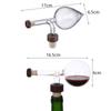 Glass Wine Aerator Professional Wine Bottle Pourer Quick Wine Decanter Spout  Wine Enthusiasts