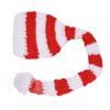 Baby Christmas Knit Hat Long Tail Shape Children Santa Hat for Baby Photography Props