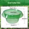 10/5/1PCS Durable Planting Protective Plastic Snail Protection Rings Plant Cover Vegetable Protective Cover Flower Pot Cover