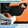Для Li Lixiang L6 2024 2025 2026 Кожаные накладки на двери автомобиля от пинков Пылезащитные защитные пленки на кромку Наклейки Боковые детали интерьера автомобиля