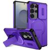 Чехол Armor Slide с защитой камеры и магнитным держателем для Samsung S25 S24 Ultra Plus S24FE S25FE S25 Edge A56 A36 A26 A16 A17
