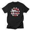 Men's and Women's T-shirts New Wicked Lester Band Logo Band Heavy Cotton Black