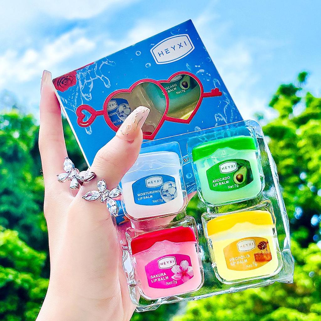 HEYXI Lip Mask Set - Day & Night Care, 4-8 Pieces