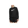 Nike Футболка с логотипом American Vintage с пряжкой на большой палец, спортивная, для бега, с длинным рукавом, женская, черная DD6943-010