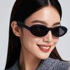 Oval Shape Sunglasses Women Fashion Stylish Uv400 Protection Sunglasses Man Holiday Travelling Designer Sun Glasses