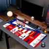 Atletico Madrid Print Mouse Pad, Anti‑Slip Desktop keyboard Mat, for PC Laptop Gaming Working Daily Use, Cool Festival Surprise Gift