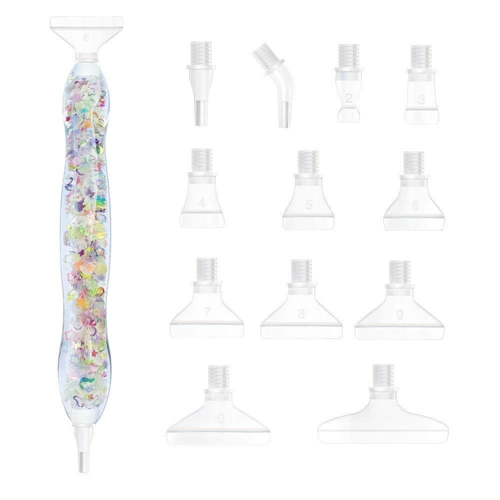 Embroidery Diamond Painting Pen Kit Art Pens 5D Diamond Painting Tool Practical Point Drill Pens