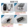 Smart Key Case Cover Alloy Material Toyota Car New Model Voxy Noah 90 Alphard 30 40 Series Harrier Crown RAV4 Compatible Custom Accessory Parts [MKMC]