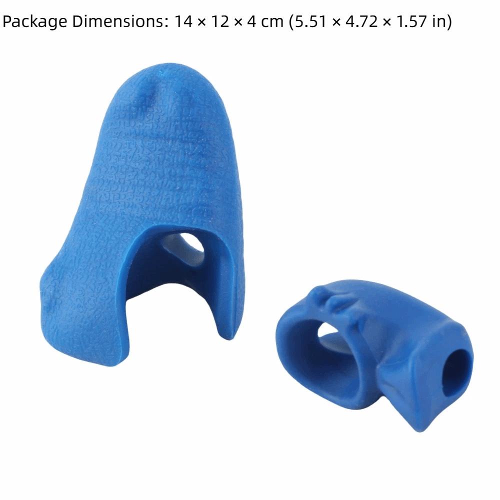 4PCS Blue Violin Bow Grip Guide Rubber Violin Correction Postures Grip For ViolinTraining