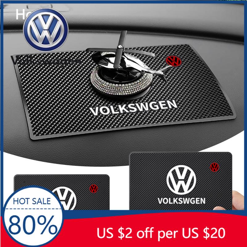 Для VW Volkswagen Jetta MK5 Golf Автомобильные противоскользящие коврики Держатель для телефона на приборную панель Липкие коврики Аксессуары Для Volkswagen VW Touran Beet