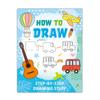 Step-by-Step Drawing Book Lovely Educational Early Learning Food Animal-Themed Coloring Book Easy to Draw