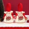 1pc Christmas Gift Wrapping Bag Xmas Candy Drawstring Pouch Jewelry Packaging Bag Christmas Eve Party Apple Bags