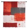 Масляная живопись Абстрактные Геометрические Красные Прозрачные Шторы для Украшения Гостиной Оконные Шторы Кухонный Тюль Вуаль