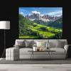 Swiss Alps and Dolomites Landscape Background cloth - polyester no power required ideal for photography video and party use