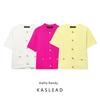 Kaslead New Arrival Women's Clothing Fashion Style Fashion Casual Minimalist Short Sleeve Knitting Outwear 6427031