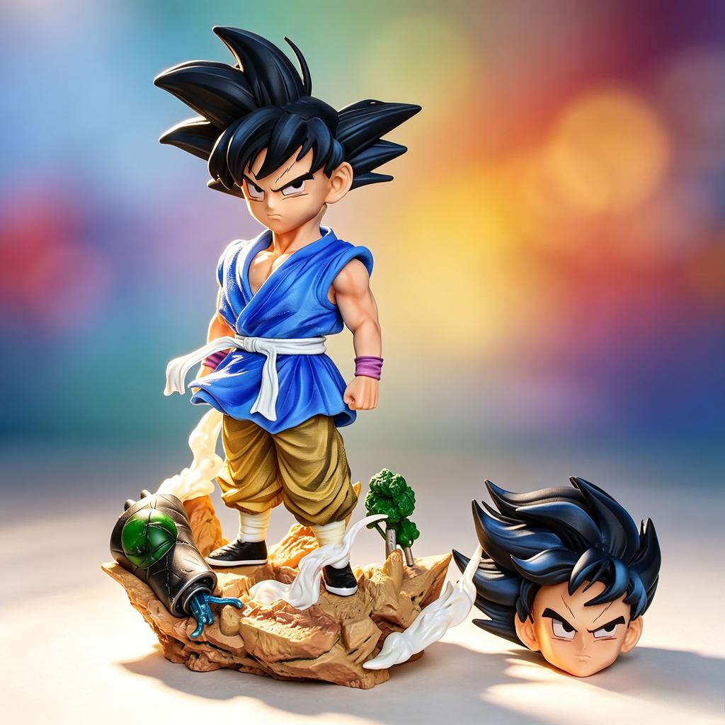 Аниме Dragon Ball Z Фигурка Гоку Фигурки Действия ПВХ Статуя Настольное Украшение Коллекция Модель Игрушки Подарки 26см/10.2дюйм