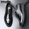 Leather Shoes Men's Business Suits Men's Leather Shoes Leather Breathable British Style Leather Shoes
